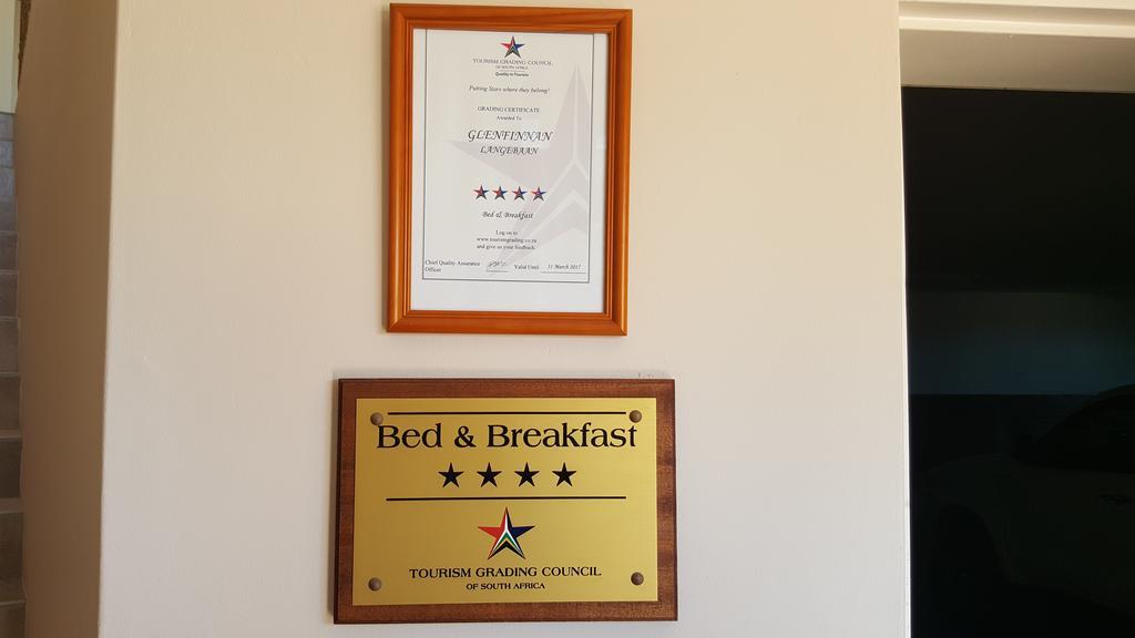 Glenfinnan Guest House Langebaan Bagian luar foto
